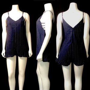 Love Riche Denim Flare Romper